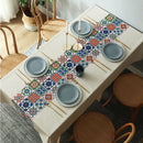 TDR-Waterdicht linnen effen kleur tafelkleed - 140*220cm