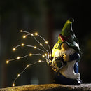 Solar LED Elfje - Magisch Tuinbeeldje 12x11x24.5CM