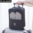 Extra grote schoenentas - multifunctionele opbergtas - zwart