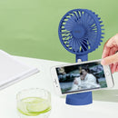 Draagbare USB Ventilator - Oplaadbaar - Diepzee Blauw