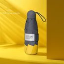 TDR - Opvouwbare Paraplu -Windproof- zonnescherm UV-SPF 50+compact en draagbaar-  Extra sterk  - Geel