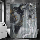 Waterdicht Marmer Douchegordijn 180x200CM - UniKorf.nl