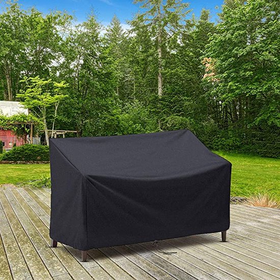 Hoogwaardige Waterdichte Hoes voor 4-zitsbanken -Premium Oxford Stof met Sterk PVC- Duurzaam Comfort in Alle Seizoenen 190x66x89cm