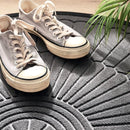 TDR-Halfrond antislip deurmat -droogloopmat-lichtgrijs 60*90