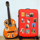 104 olieverf kunst graffiti stickers -Stickers voor laptop,koffers,koelkasten, kleerkasten, muren-watertight en weerbestendig