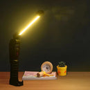 Oplaadbare Multifunctionele LED Werklamp met Sterke Magneet en Haak –bureaulamp- Ideaal voor Werk en Noodsituaties-zwart