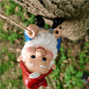 Klimmende Kabouters- Een Magisch Tuinornament en Creatief Geschenk voor Binnen en Buiten