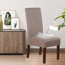 Unikorf Stoelhoezen 2 stuks Waterdicht, Stretch Bruin