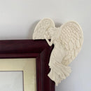 Engelen Deurkozijn Decoratie Standbeeld Recht Model Wit