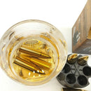 RVS 6 Kogel Whiskey Stones - Herbruikbaar - Goud