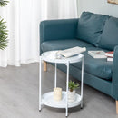 TDR - Nordic simple dubbellaagse kleine salontafel-wit