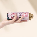 Opvouwbare Paraplu Pioenrozen - UV Bescherming - Compact