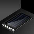 Solar Powerbank 20000mAh - Draagbare Zonne-energie Oplader m