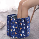 TDR - Opvouwbaar waterdichte bad - geschikt voor voetenbad / kleren wassen / etc - 26L - Marineblauw