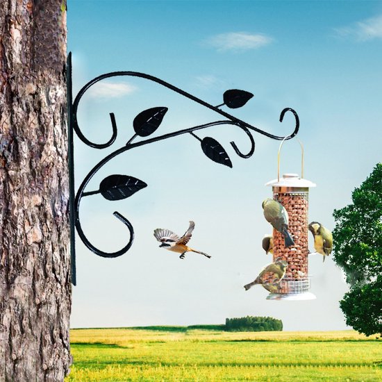 2 stuks De Metalen Hangende Plantenstandaard voor Creatieve Groene Ruimtes- Elegant Design en Duurzaamheid in één 21*29,5cm