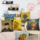 Sierkussensloop van katoen/linnen 45x45 cm - van Gogh