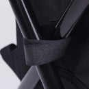 3-in-1 Visstoel met Koeltas - Verstelbare Vouwkruk Zwart