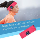 TDR - Sport hoofdband met Bluetooth - Geïntegreerde afneembare speakers (koptelefoon functie) - Oplaadbaar via USB - Afspelen Muziek - Bellen - Rood