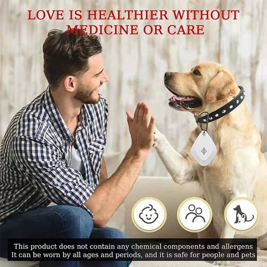 2 Stuks Draagbare Ultrasone ongedierteverjager- Insecten Bestrijden-werkt op USB -Wit