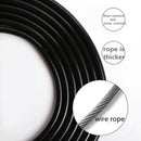 Slimme fitness springtouw met gewichtbal, LCD, verstelbaar