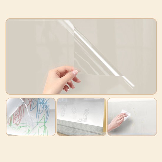 Transparante anti-olie keukenfolie 60cm x 5m
