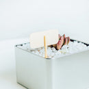 50 Stuks Krijtbord met Paaltje voor Tuin en Horeca - Zwart