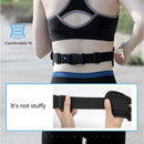 Heuptasje sport - running belt met waterfleshouder zwart
