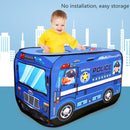 TDR-Kinder auto tent -speelhuistent- opvouwbare tent - Politiewagen 112*70*75CM