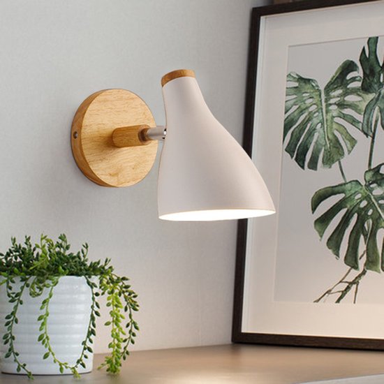 Unikorf Scandinavische Wandlamp - Minimalistisch Wit
