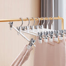 Unikorf 10 Stuks Klemhangers Metaal Wit - Rok, Broek, Sokken