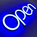Xtraworks -Neon verlichting-LED open bord-Licht reclamebord-hanglamp- blauw