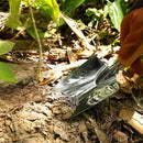 5-delige tuingereedschapset RVS met houten handvatten