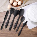 Silicon Spatel Set 6 stuks, BPA vrij, Pannenlikker