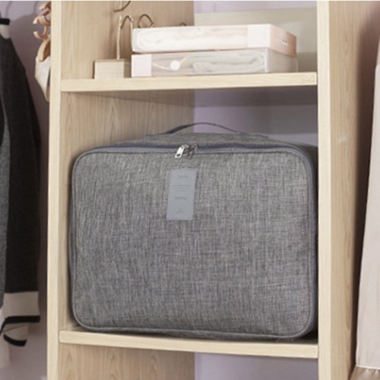 TDR Opbergtas Handbagage - Luxe Organizer Grijs