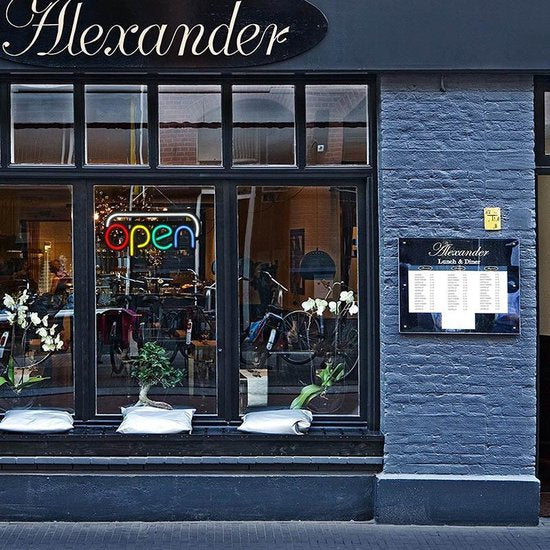 Unikorf LED Neon Bord - Hanglamp: Rood/Geel/Groen/Blauw