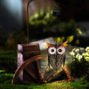 Xtraworks -Solar uil Lantaarns voor Tuin- tuindecoratie-IP65