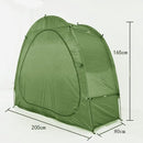Fietstent,Beschermhoes fietsenschuur, tent voor camping in de open lucht-groen 200*80*165CM