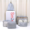 9-delige Packing Cubes Set - Duurzaam en Stijlvol Grijs