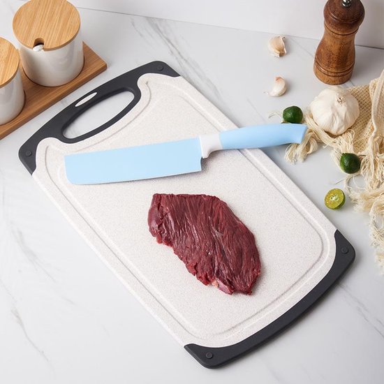 Tarwestro snijplank vierkant 3-delige snijplankenset