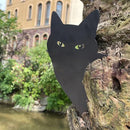 Unikorf 2-delige katten decoratie 22x18 & 22x12 zwart