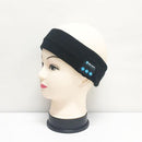 TDR - Sport hoofdband met Bluetooth - Geïntegreerde afneembare speakers (koptelefoon functie) - Oplaadbaar via USB - Afspelen Muziek - Bellen - Zwart