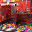 TDR-kinder auto tent -speelhuistent- opvouwbare tent - Brandweerwagen 112*70*75CM