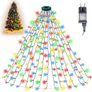 400 LED Kerstboomlampjes - 2m - 16 Takken - IP44 - 8 Modi