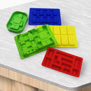 TDR- Brick robot siliconen ijsbakvormset - 5 delig
