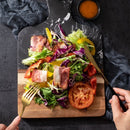 Luxe Marmeren Snij- & Serveerplank 33x21.6cm - Zwart