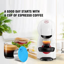 4 delige Herbruikbare RVS Dolce Gusto Capsule Set met Tamper, Maatschep en Reinigingsborstel - Duurzaam, Milieuvriendelijk en Kostenbesparend