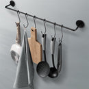 2STK Unikorf IJzeren Kledingstang m/10 Haken 38CM