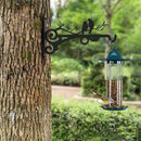 prachtige metalen vogelhaak-Plantenhanger -Bloempotten ophanghaken-zwart