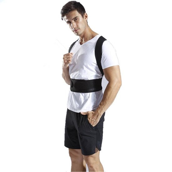 TDR Houding Correctie Brace - Postuur Corrector - Zwart S