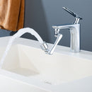 RVS kraanverlengstuk 360° rotatie - roterende kraankop